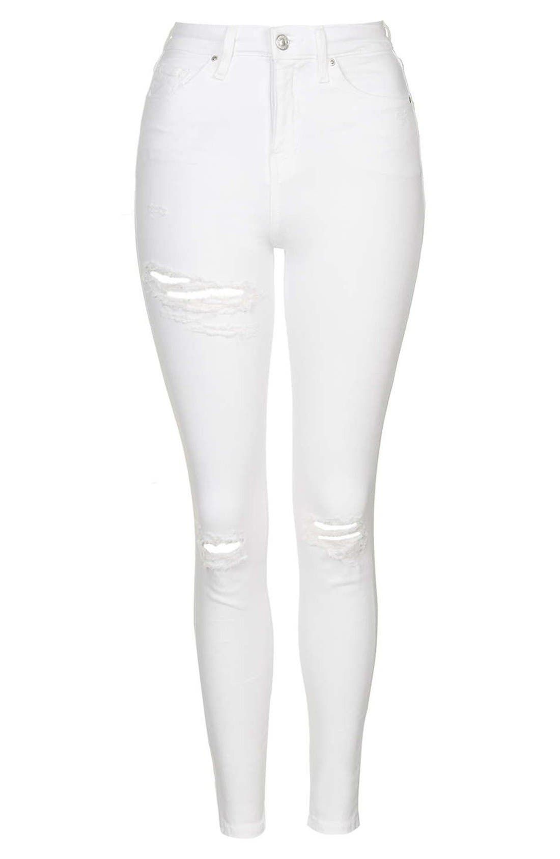 'Jamie - Super Ripped' High Waist Skinny Jeans (Petite) | Nordstrom