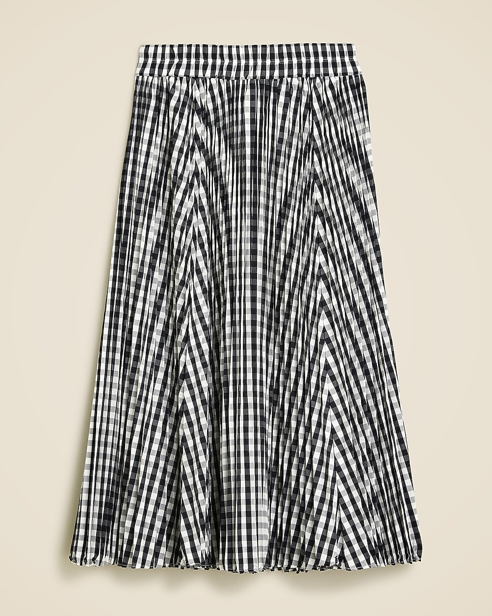 Gwyneth pleated skirt in gingham | J. Crew US