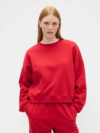 Relaxed Wedge Crewneck Sweatshirt | Gap Factory