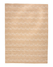 Made In Turkey 6x9 Indoor Outdoor Saybrook Striped Leaves Area Rug | Global Home | Marshalls | Marshalls