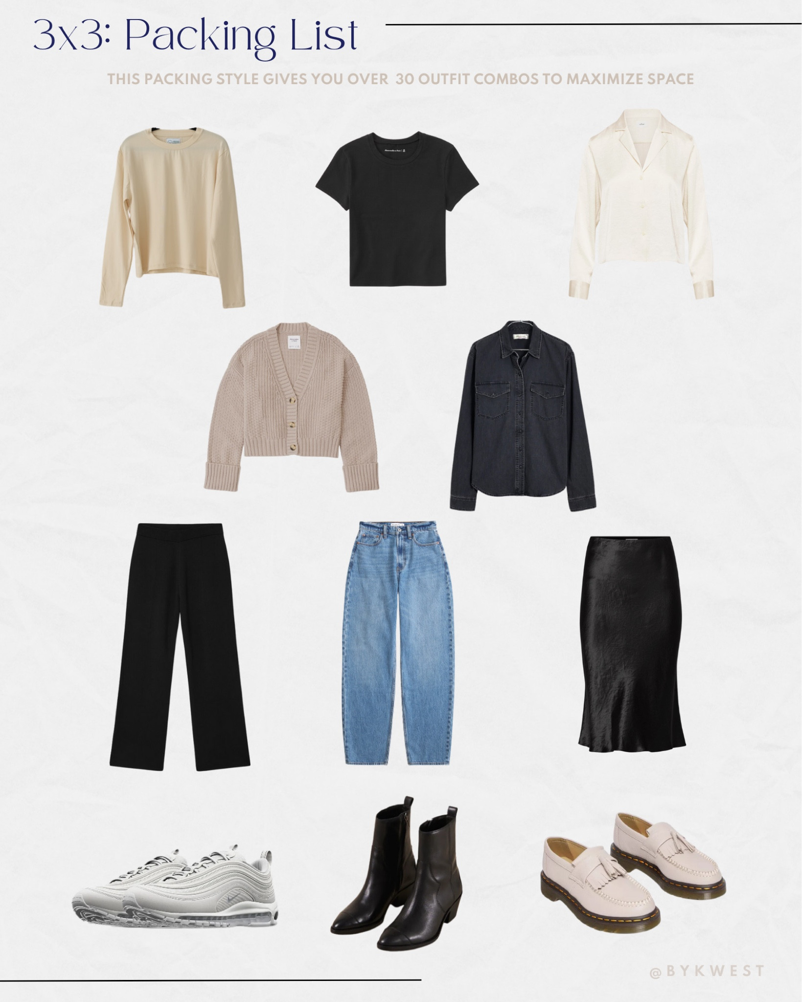 This packing list saves time and I’m obsessed with these neutrals for spring! 

#LTKWorkwear #LTKTravel #LTKStyleTip