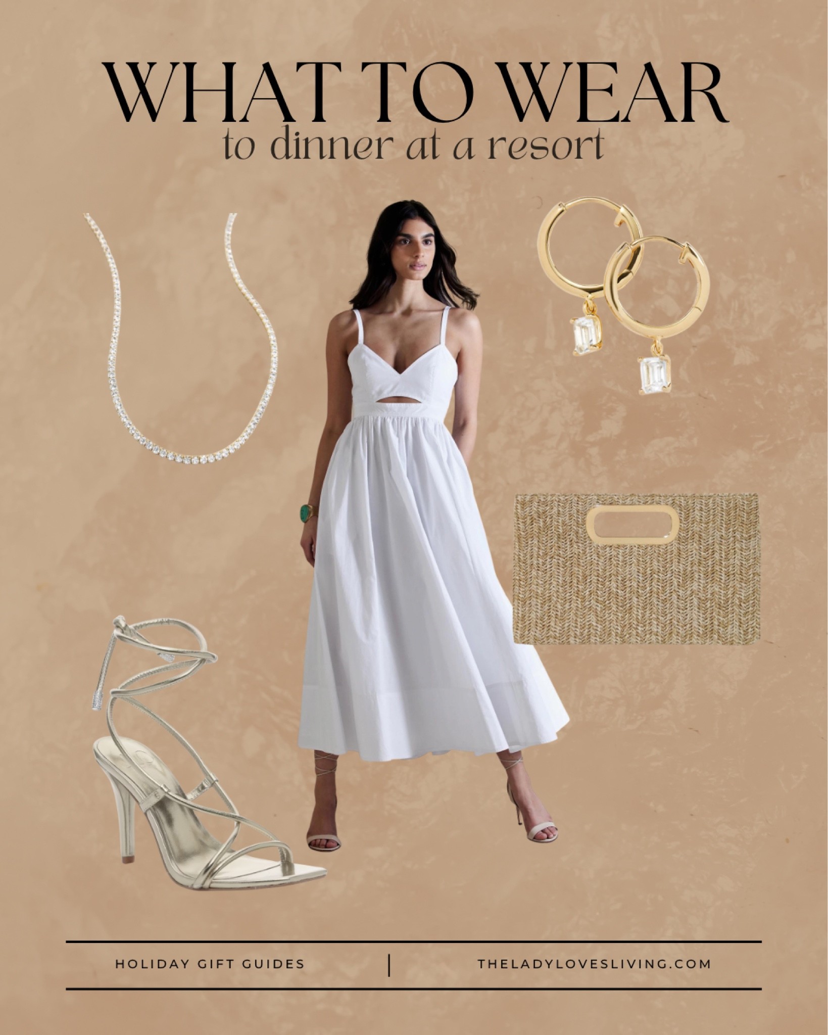 Resort dinner outfit.

spring outfit // spring outfits // vacation outfits // resort wear // vacation looks // vacation outfits beach // vacation style // vacation wear // vacation dress // resort style // summer outfit // summer style // white dress // white outfit

#LTKtravel #LTKunder100 #LTKSeasonal