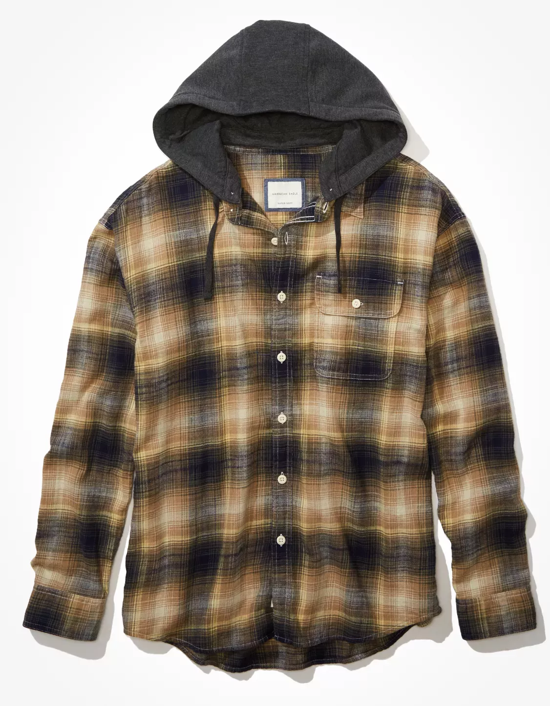 Ae flannel store hoodie