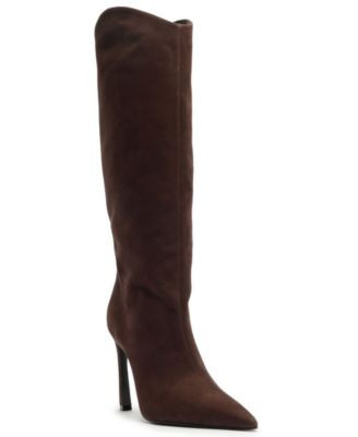 Schutz Women's Maryana Sculpt Knee High Stiletto Boots - Black | Macy's