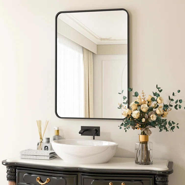 Metal Rectangle Wall Mirror | Wayfair North America