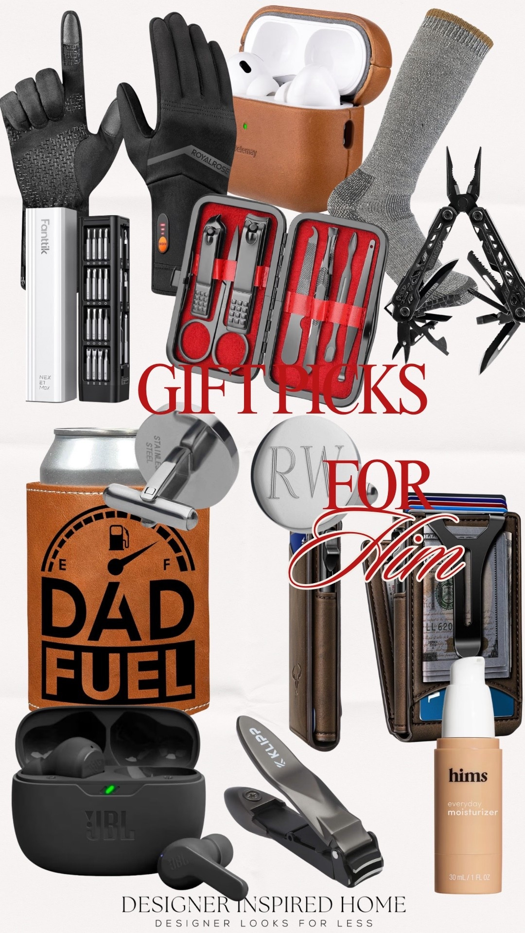 Stocking stuffer gift picks for him! 

#LTKMens #LTKGiftGuide #LTKFindsUnder50
