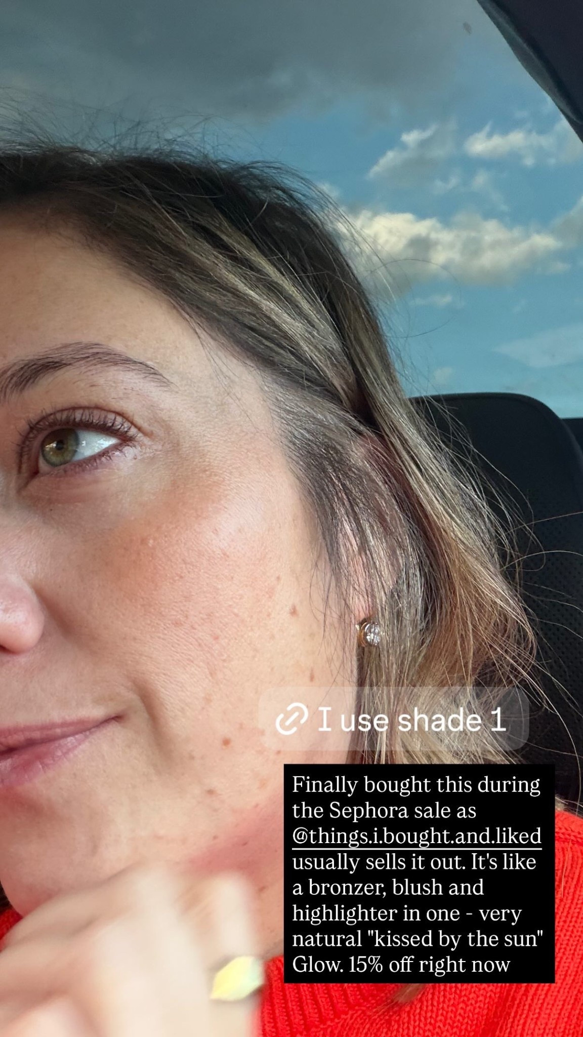 Finally bought this during the Sephora sale as @things.i.bought.and.liked usually sells it out. It's like a bronzer, blush and highlighter in one - very natural "kissed by the sun"
Glow. 15% off right now