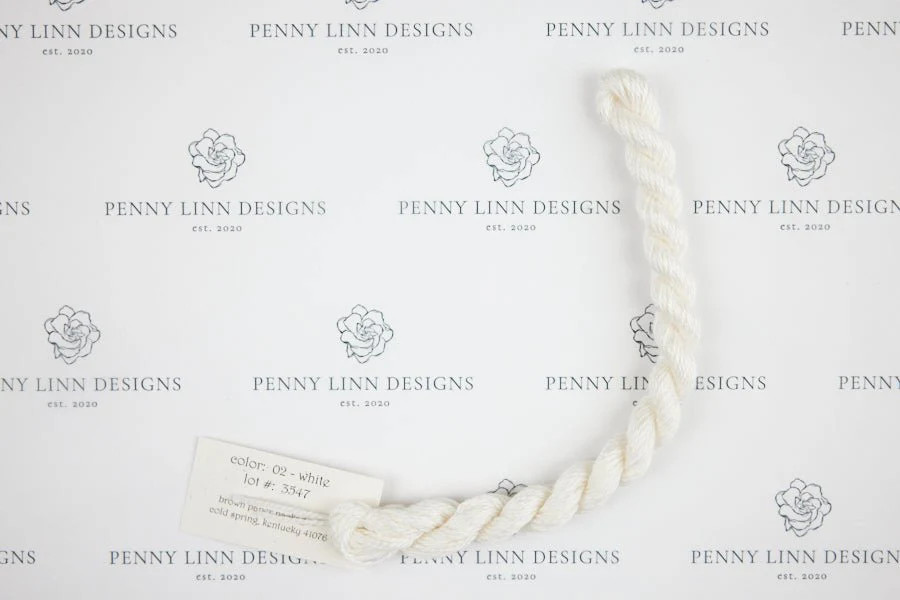 Silk & Ivory 02 White | Penny Linn Designs