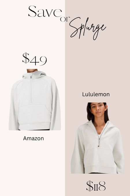 One of the best #Lululemon inspired jackets I’ve found! I own the scuba 1/2 zip & the Amazon version is so similar & over half the price!

#LTKfit #LTKSale #LTKFind