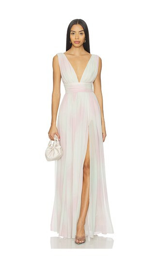 LoveShackFancy Madeleine Dress in Pink. - size 0 | Revolve Clothing (Global)