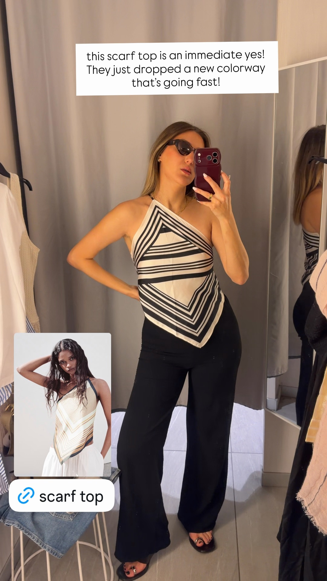 Scarf top XS 

linking lots of scarf tops,  cover ups, sarongs, and vacation outfits

#LTKootd #LTKTravel #LTKSwim