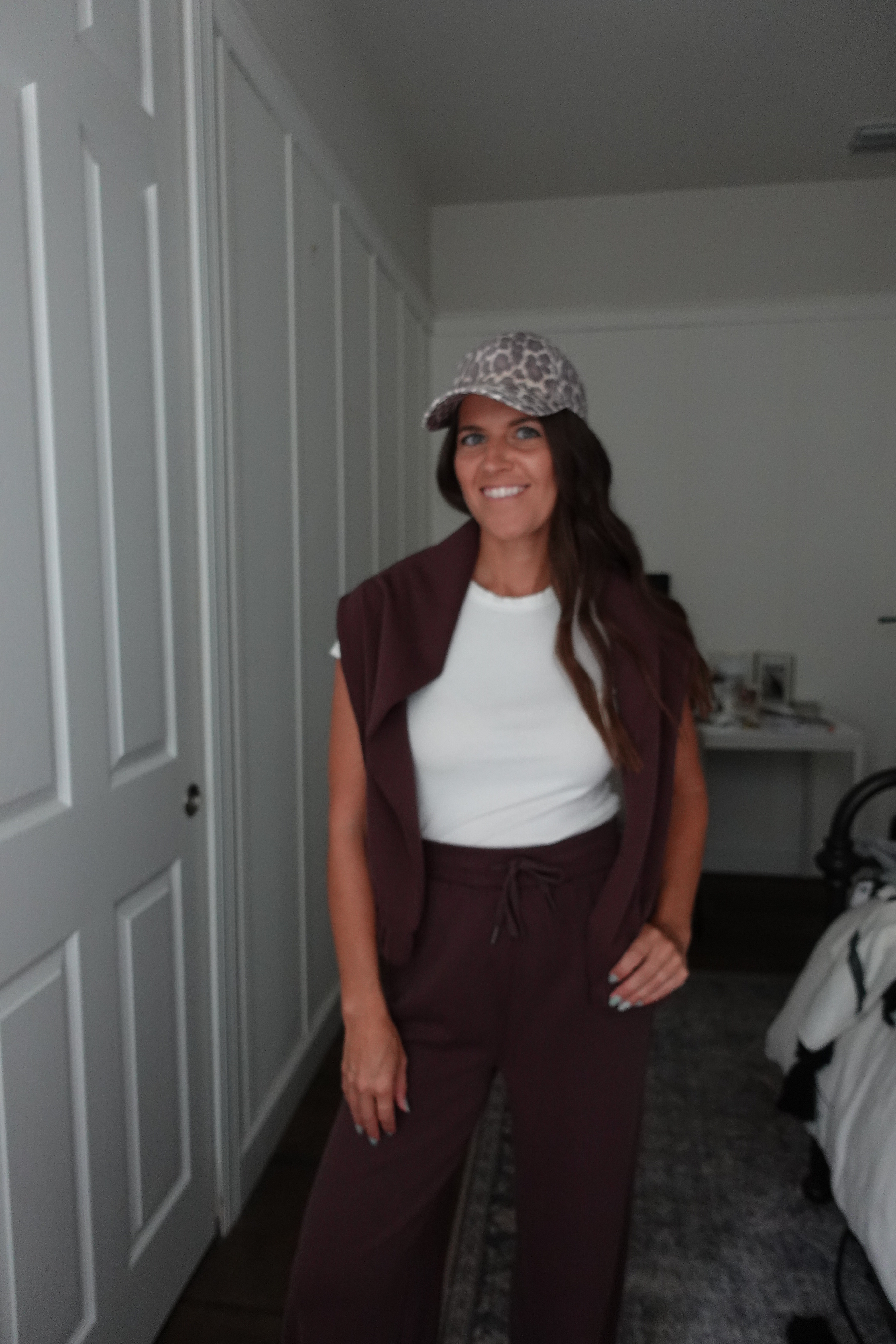 Travel day outfit from Target. This brown athletlesiure set is a go to for travel days or running errands. Mom life style. Target finds  

#LTKmomlife