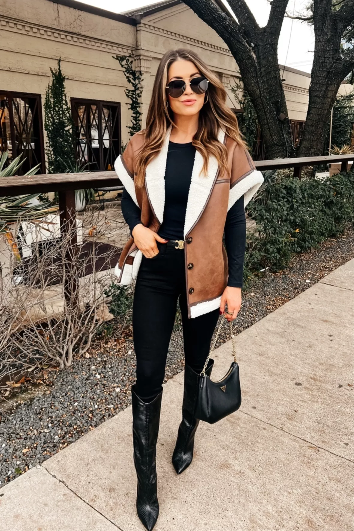 dark brown bodysuit outfit