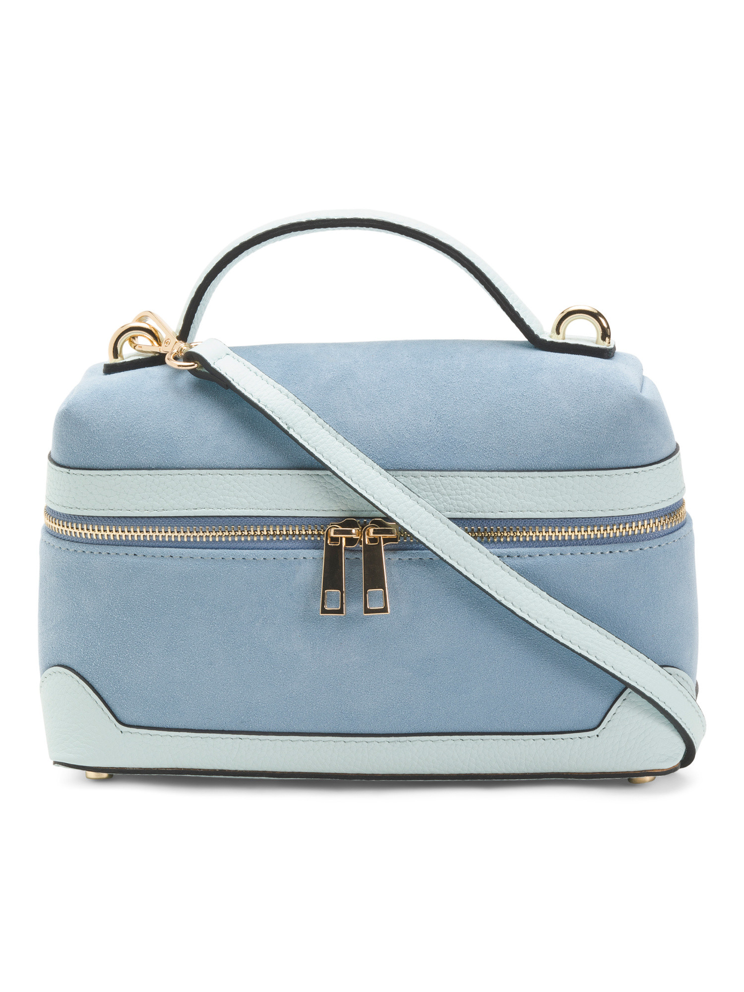 Made In Italy Suede Vanity Case | TJ Maxx