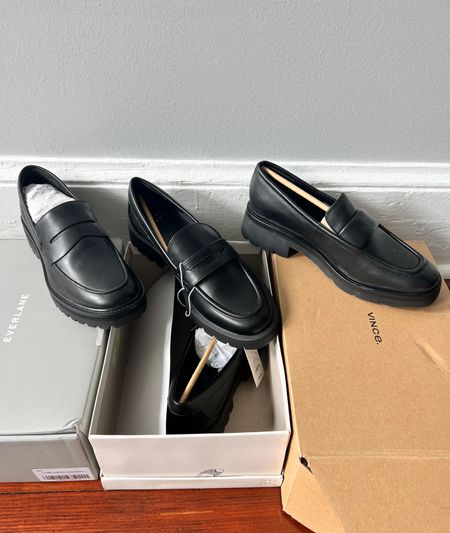 It’s loafer season. 3 different versions of loafers in different price points to fit your budget.

Black shoes. Black flats. Black loafers.

#LTKfindsunder50 #LTKSeasonal #LTKshoecrush