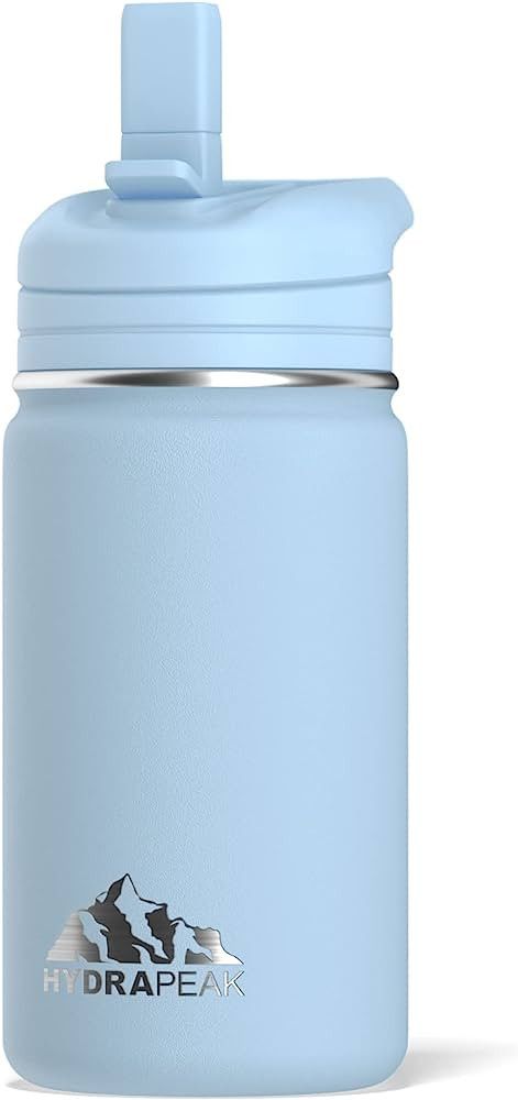 Hydrapeak Mini 14oz Kids Water Bottle with Straw Lid, Insulated Water Bottle Kids, Kids Water Bot... | Amazon (US)