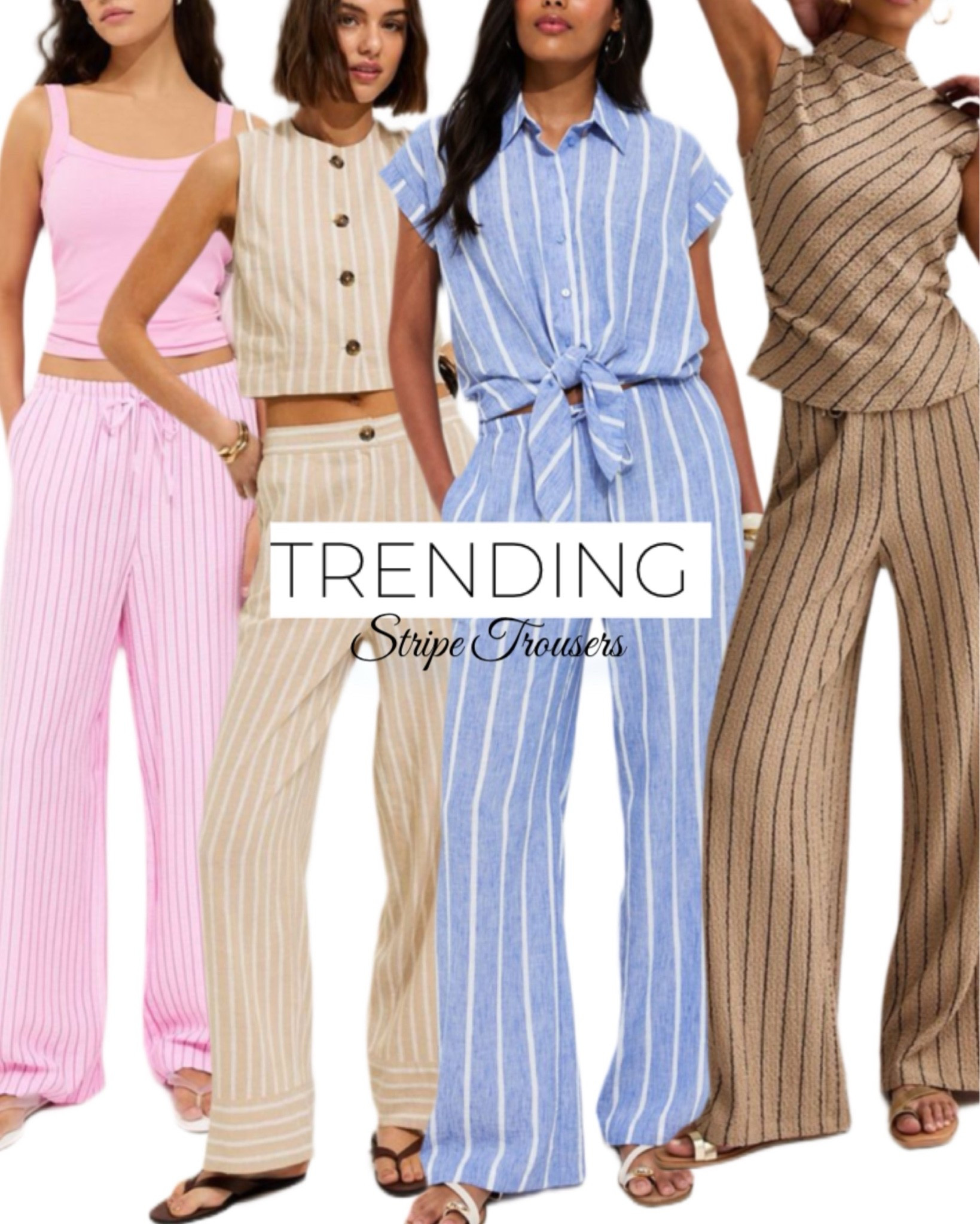 Trending stripe trousers 😍

#LTKuk