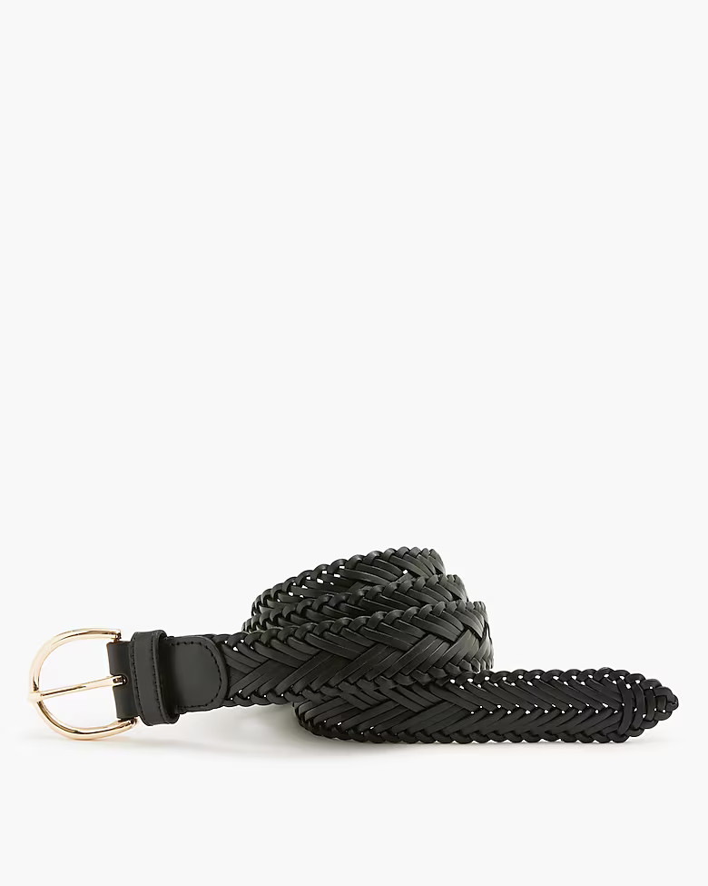 Woven leather belt | J.Crew Factory