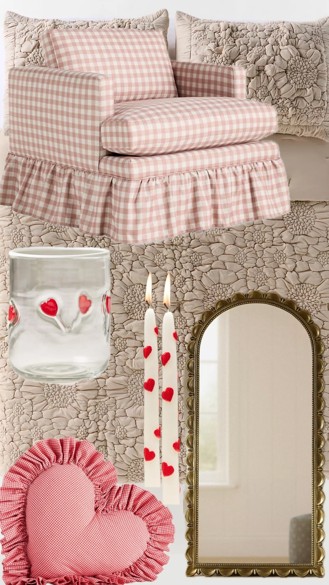 New Anthropologie finds! Valentine’s Day aesthetic 💕😍🎀


Mirror, comforter, quilt, checkered, gold mirror, valentine, heart, love, glass 

#LTKootd #LTKHome #LTKdayinmylife