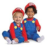 Disguise Infant Mario Costume, Official Super Mario Bros Outfit for Babies, Size (12-18 months) | Amazon (US)