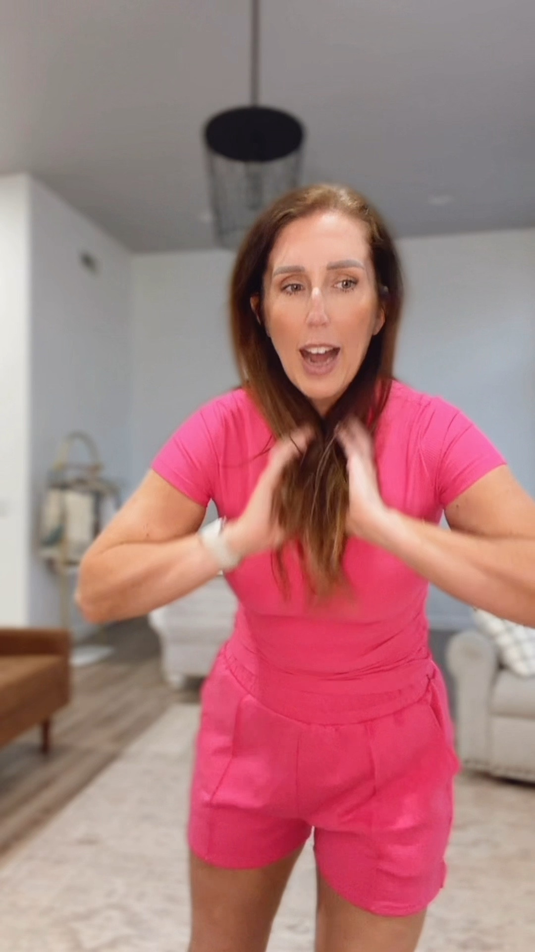 Salt Project’s Electric Fuschia is perfection. 
The Cloud Luxe fabric is so soft. These shorts are a great length and don’t hug the thigh/hip area too snuggly. The cinched baby tee makes for a great staple piece!

#LTKActive #LTKootd #LTKTall