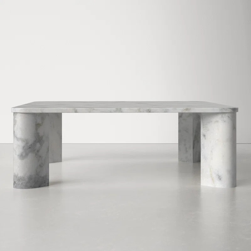 Adile Genuine Marble Coffee Table | AllModern