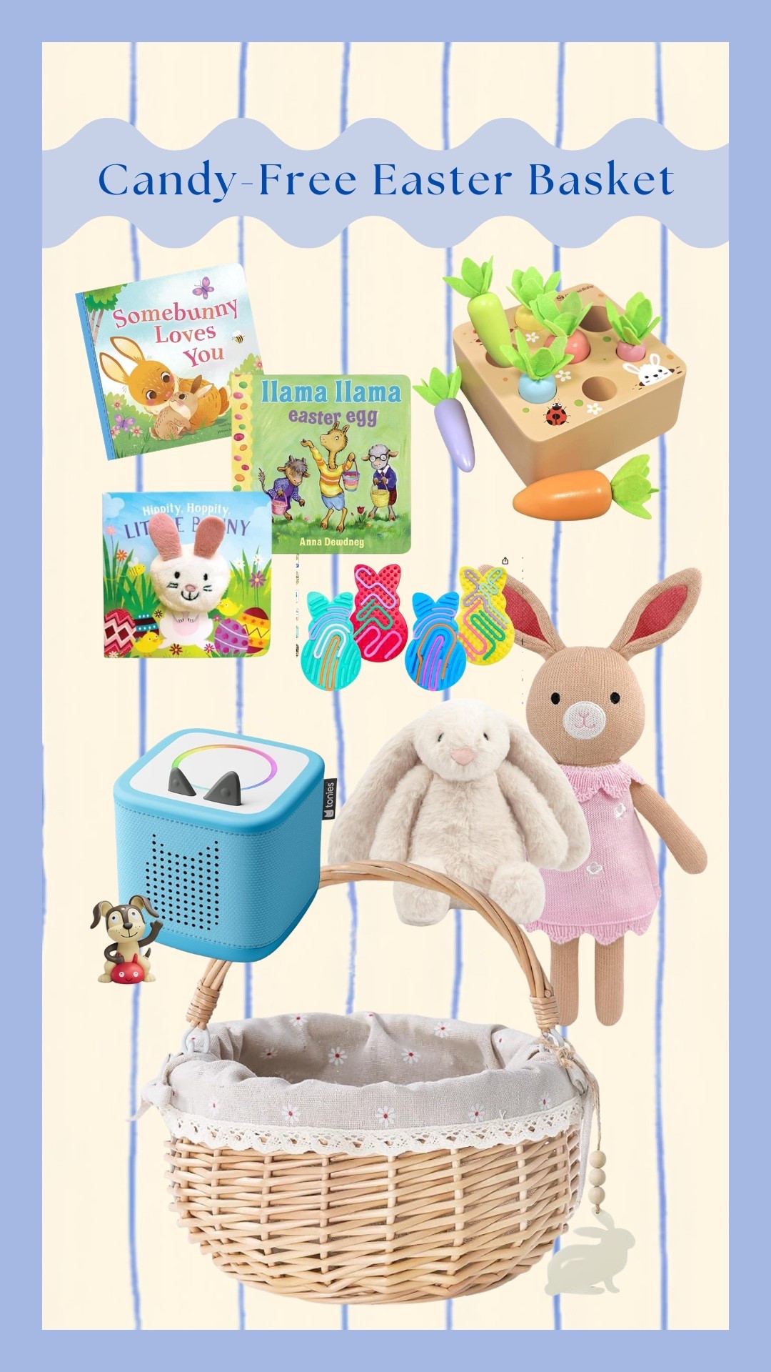 If you’re doing a no-candy Easter I’m linking a bunch of cute little gifts to stuff the baskets with 🥰

#LTKSeasonal #LTKmomlife