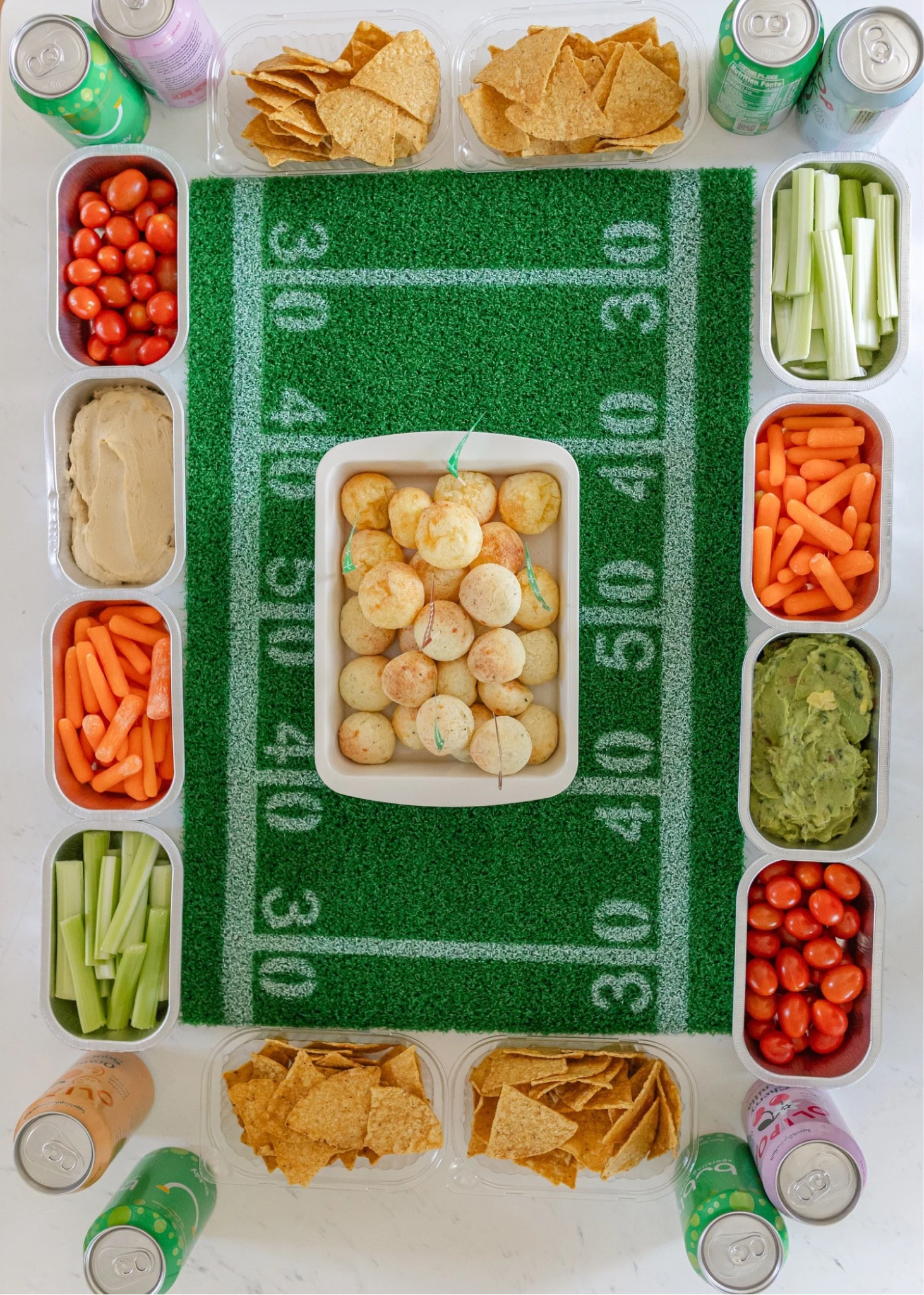 Super Bowl snack stadium - perfect game day party food and game day appetizer!

#LTKFamily #LTKSeasonal #LTKParties