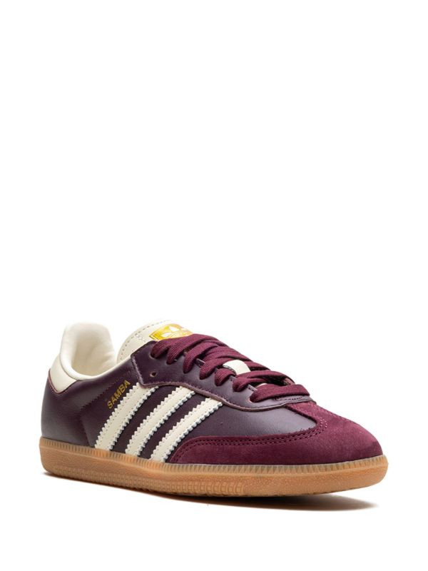 Adidas Samba OG "Maroon" Sneakers - Farfetch | Farfetch Global