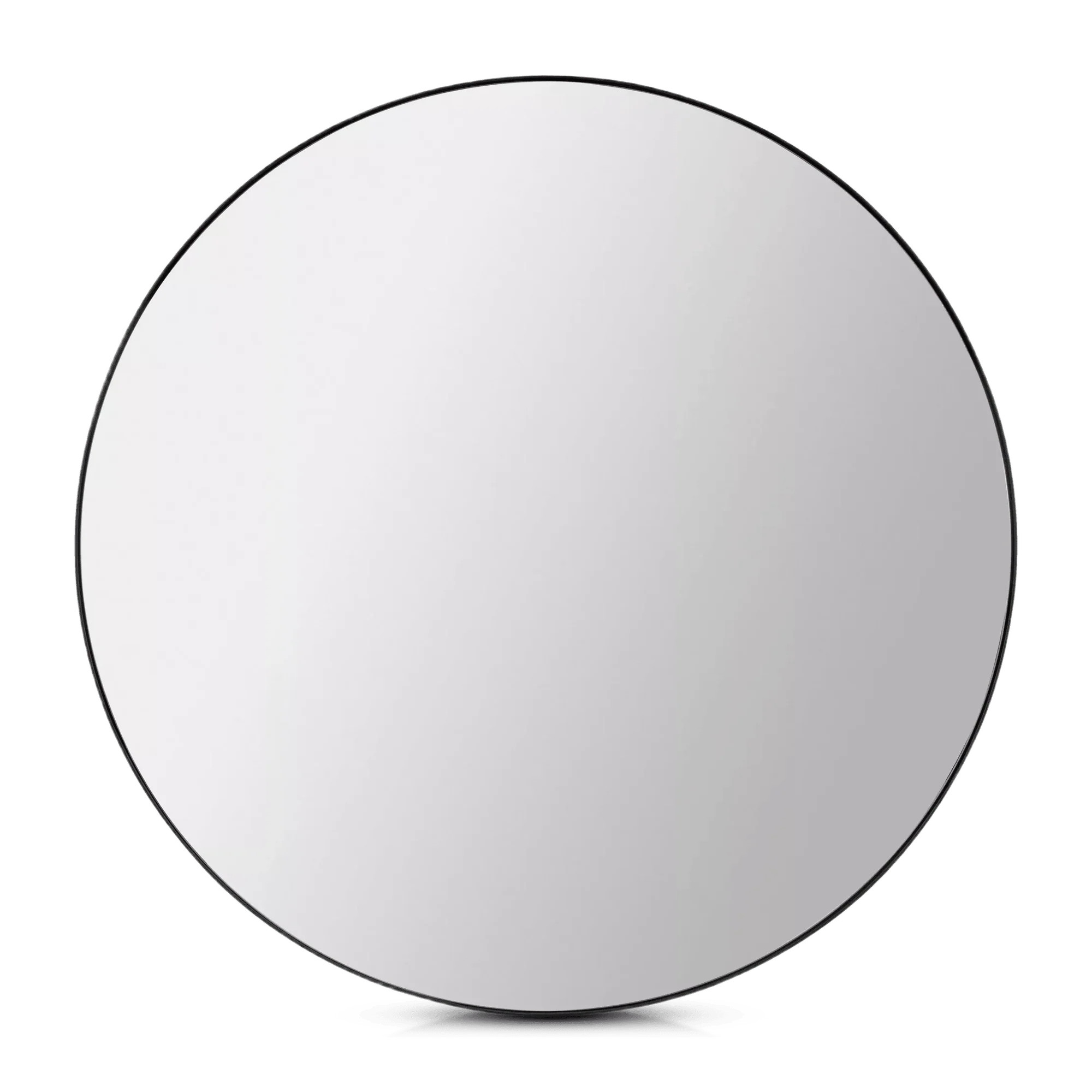 Round Mirror with Black Frame | Bouclair