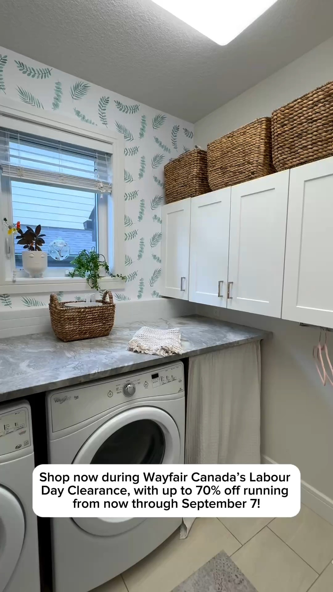 What are your thoughts on peel and stick wall tile? 

I finally got around to trying it out in our laundry room and - wow - I see what all the hype is about. It’s very easy to use and forgiving if you make a mistake. Definitely beginner friendly. Wayfair Canada has a large selection to choose from and now is the perfect time to tackle a home project during their Labour Day Clearance, on now until Sept 7 with up to 70% off! #WayfairCAHome #WayfairCAPartner @wayfaircanada

#LTKcanada #LTKhome #LTKsale