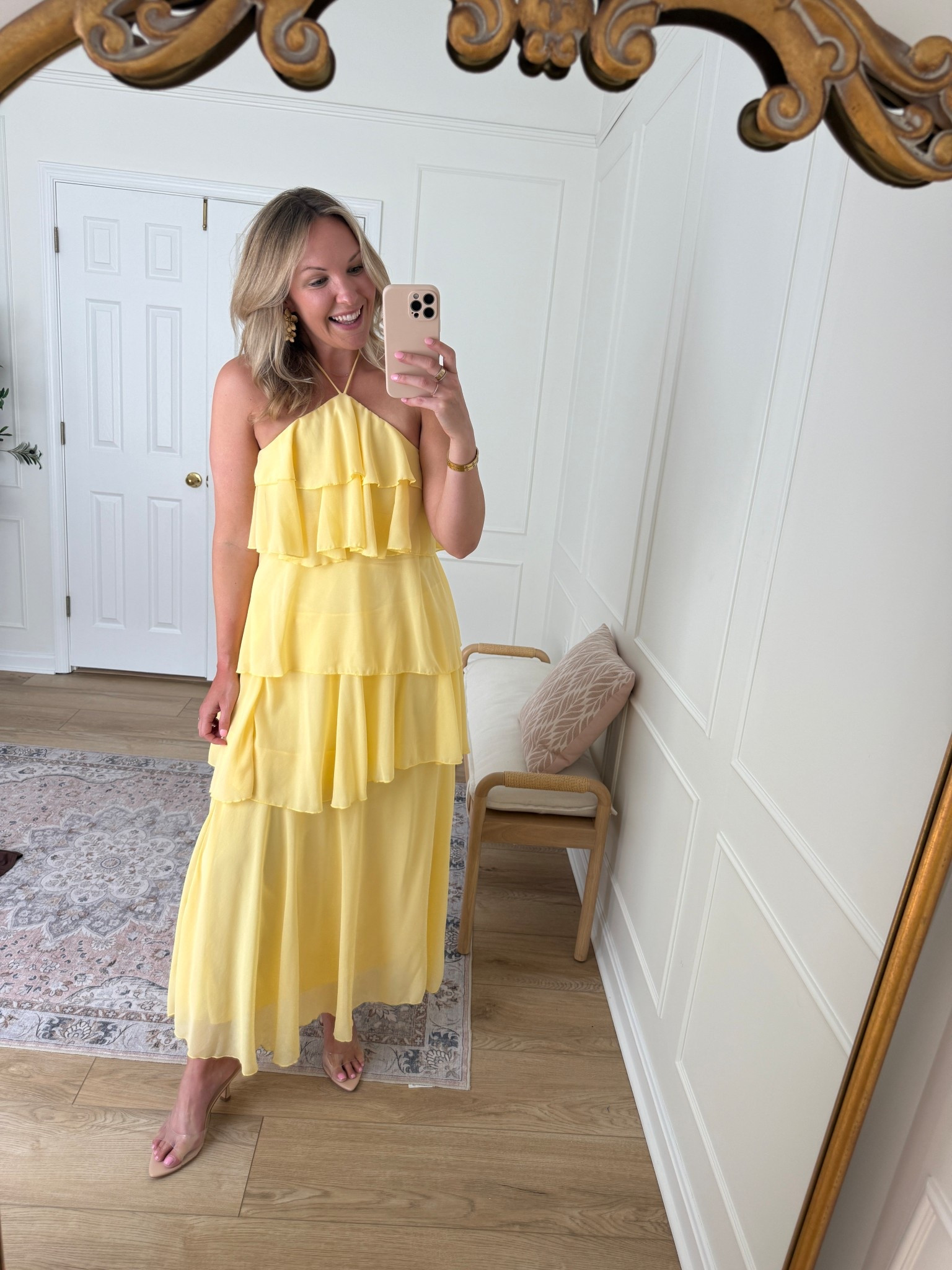 Wedding guest dress - wearing a med 

#LTKWedding
