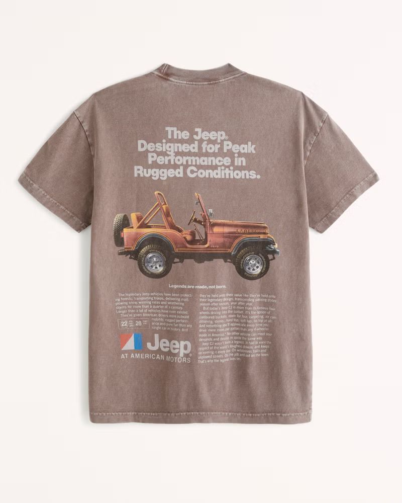 Jeep Graphic Tee | Abercrombie & Fitch (US)