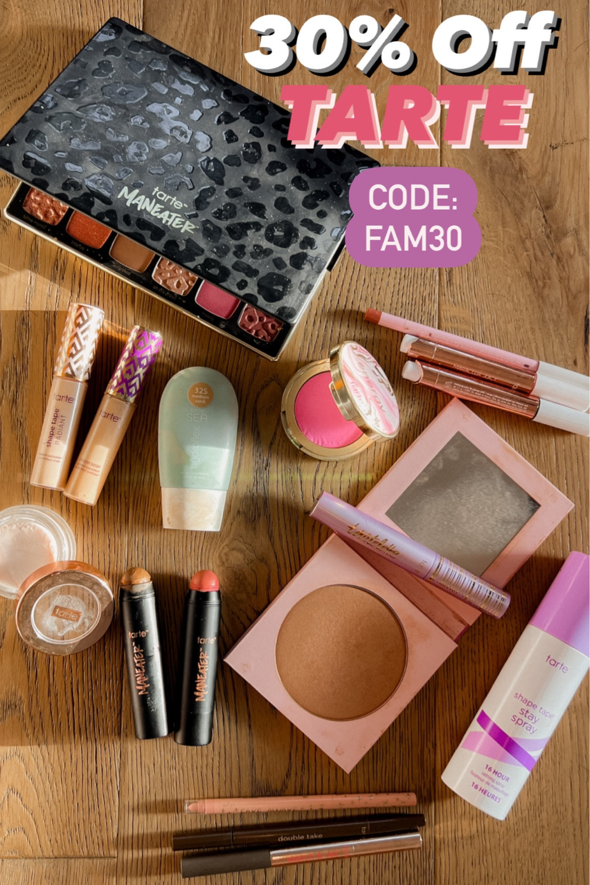 30% off Tarte with code: FAM30
@tartecosmetics #ad

#LTKsalealert #LTKbeauty #LTKunder50