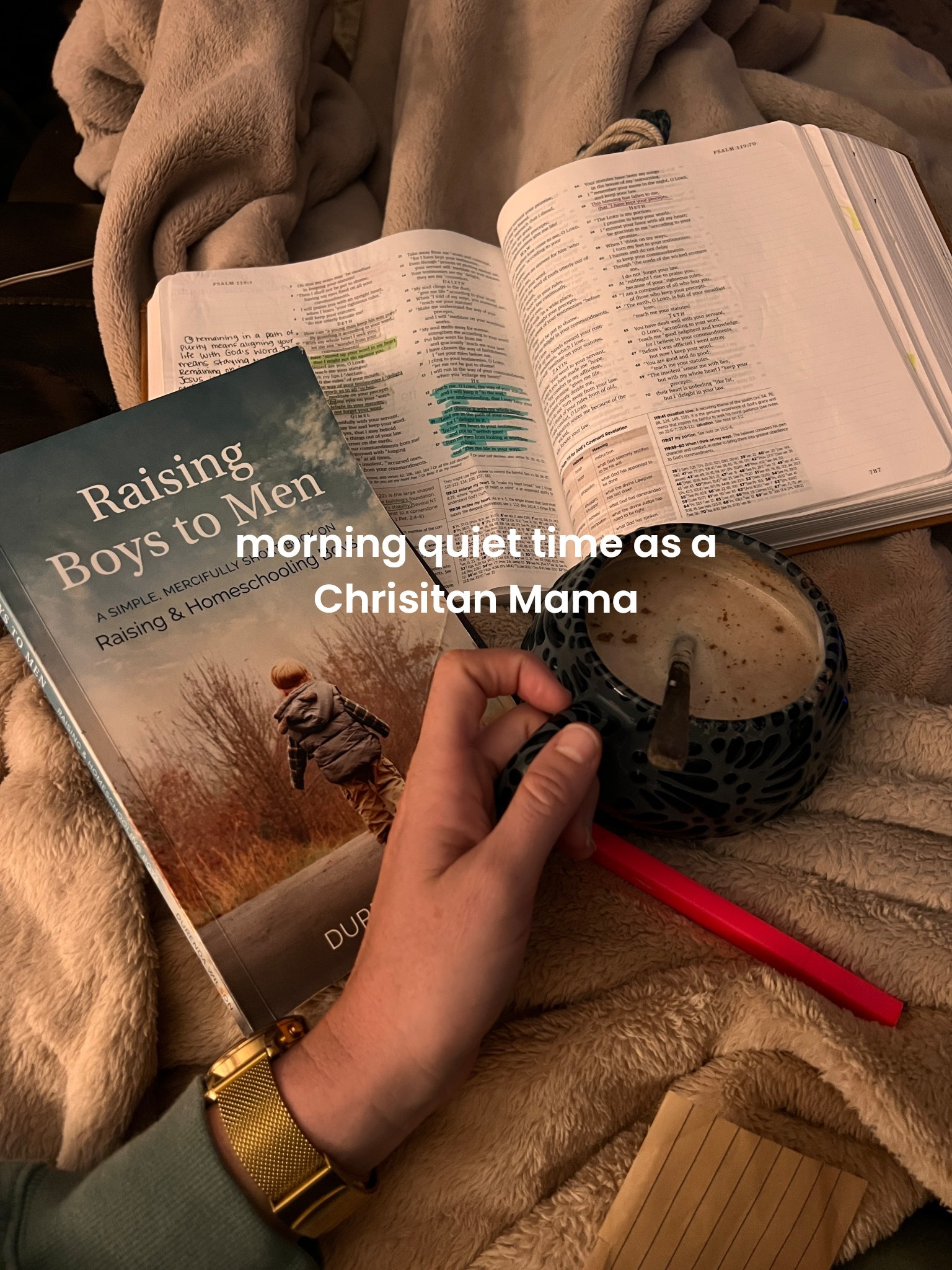 This morning’s line up for the Christian Mom! This is my second time reading Raising Boys to Men and it is such a wonderful read. Straight to the point and full of so much wisdom from a mom who has “done it”. 

I am also on my second read of The Power of Habit and a 3rd read of Valor. They are both full of so much wisdom worth mastering  

#LTKFamily