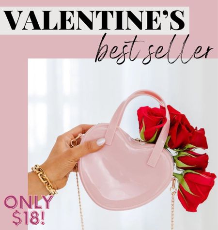How cute is this purse?! It would be perfect with any Valentines or Galentines Day outfit. 

Purses / valentines / accessories / girls night outfit / date night outfit / galentines party / pink lily / best seller

#LTKSeasonal #LTKstyletip #LTKunder50