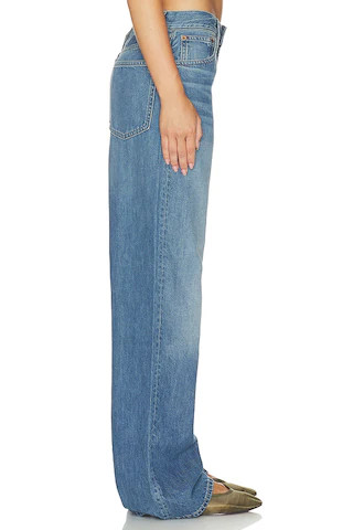 The Perfect Vintage Wide-Leg in Airy Denim in Solstice Wash | Revolve Clothing (Global)