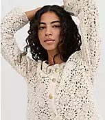 Crochet Cardigan | LOFT