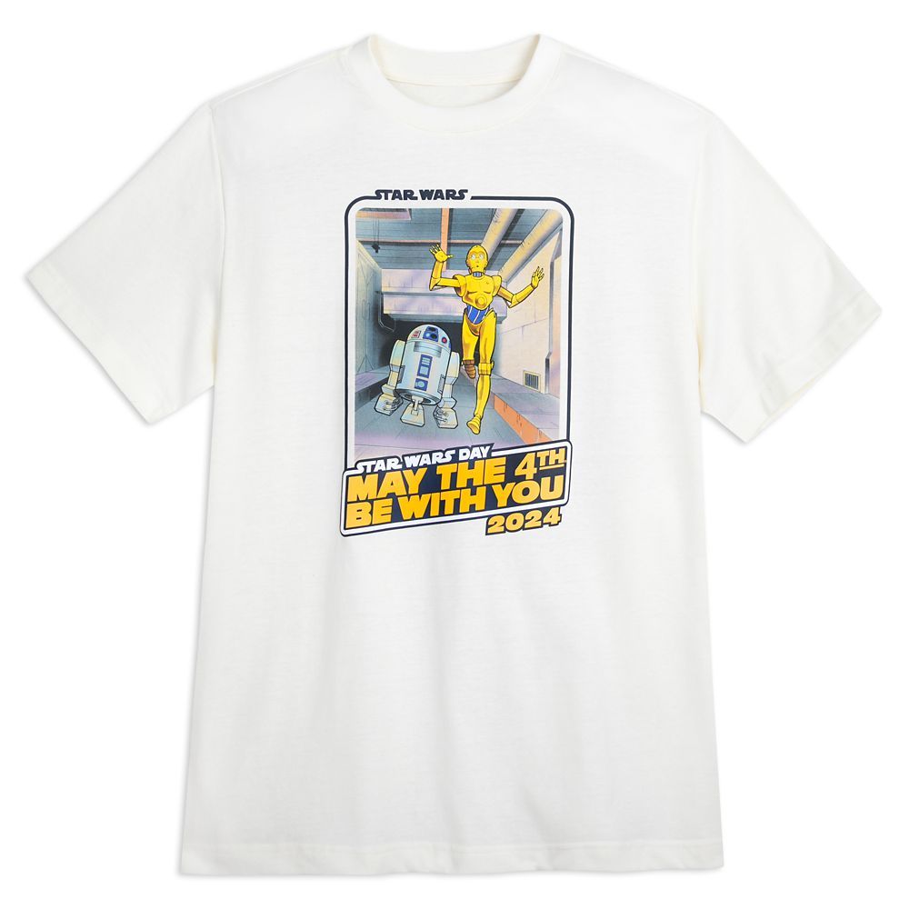 Star Wars: May the 4th Be with You 2024 T-Shirt for Adults | Disney Store