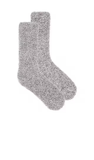 CozyChic Heathered Socks in Moonbeam & White | Revolve Clothing (Global)