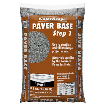 Kolor Scape Step 1 0.5 Cubic feet Tan/Brown Paver base | Lowe's