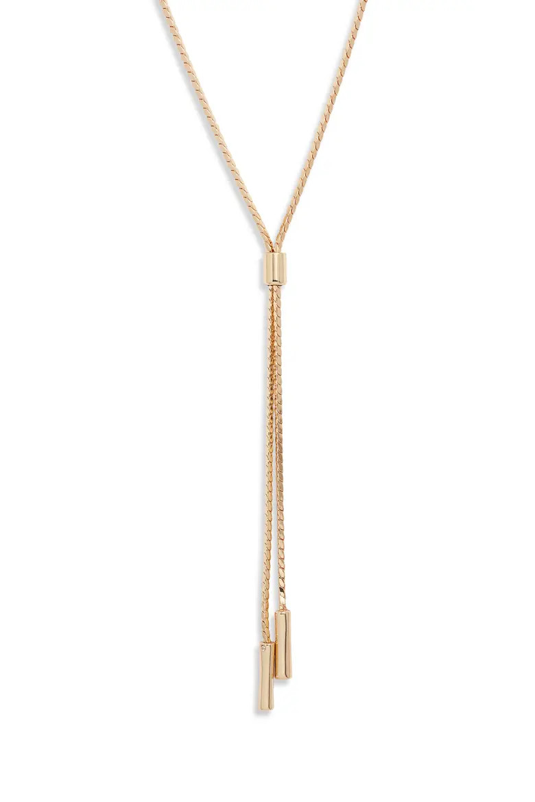 Bar Accent Bolo Y-Necklace (Women) | Nordstrom | Nordstrom