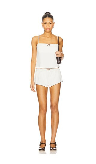 Bella Bloomer Set in Ivory | Revolve Clothing (Global)