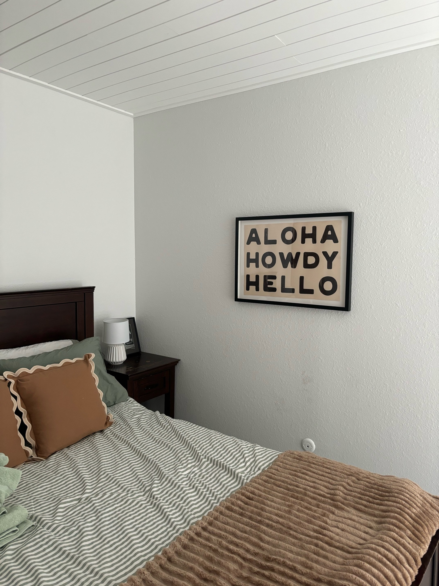 H&M striped bedding! 