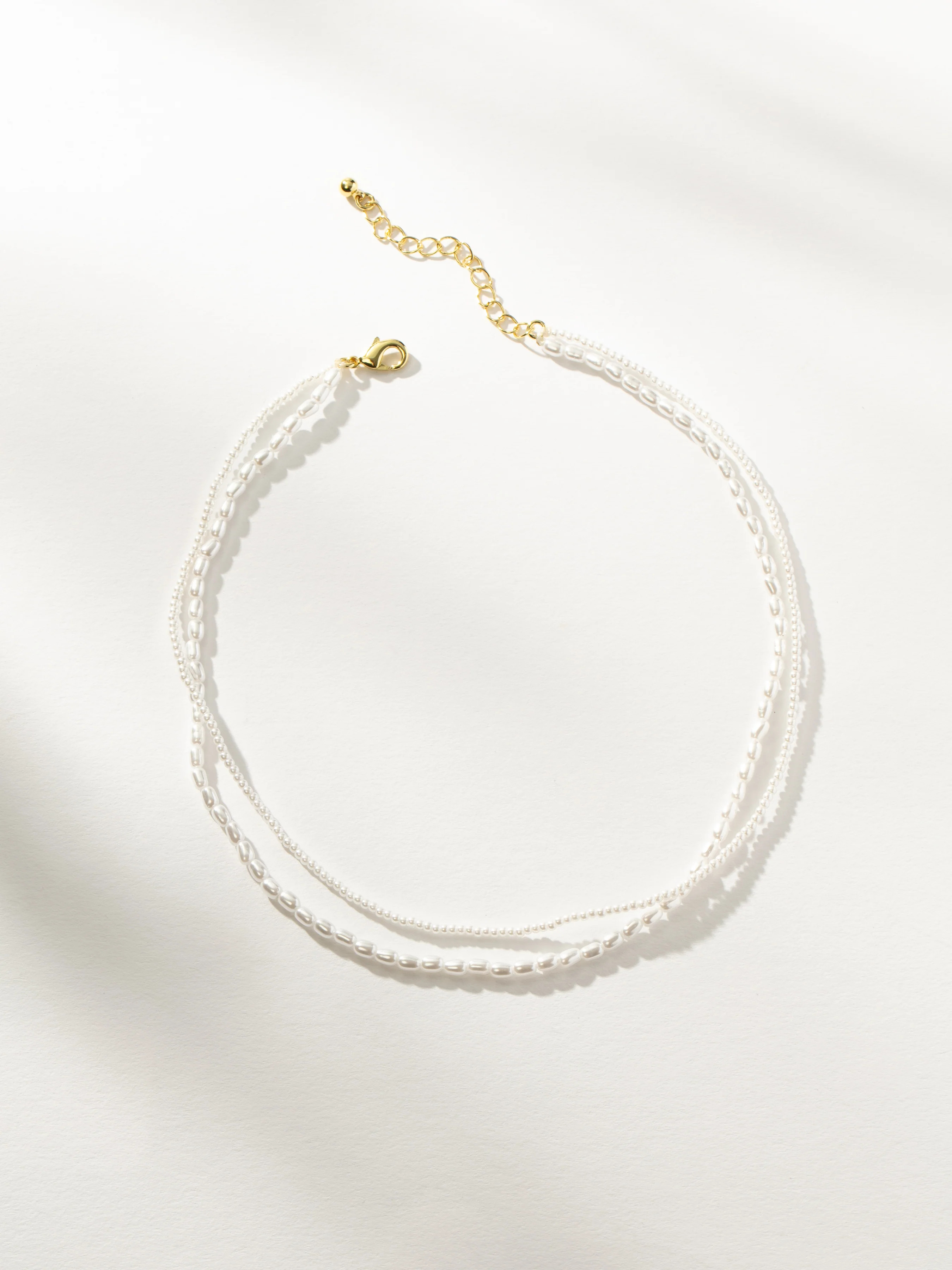 Layered Pearl Necklace | Pre-Stacked Necklace | Uncommon James | Uncommon James