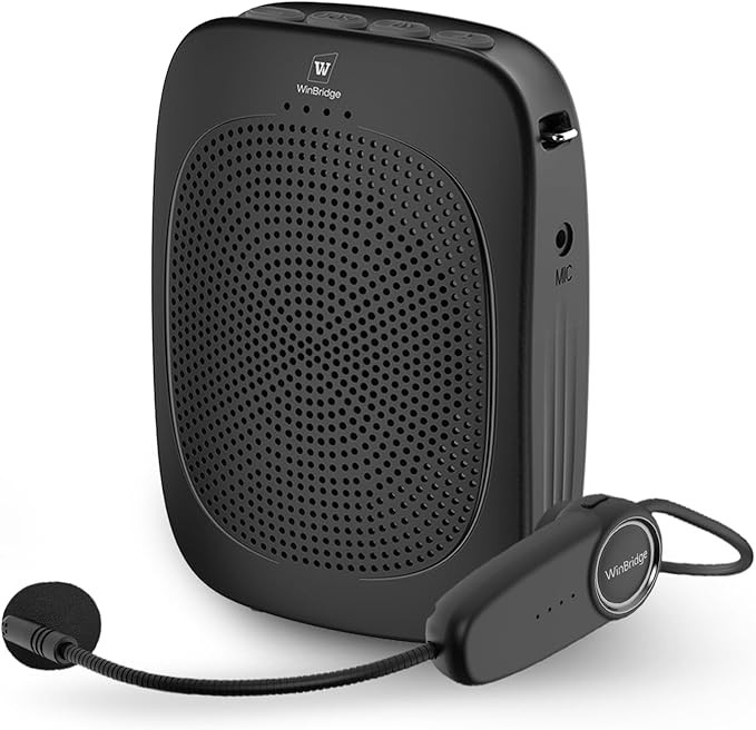 Wireless Voice Amplifier with Headset Microphone,Personal Wireless Bluetooth Amplifier with Mic,T... | Amazon (US)