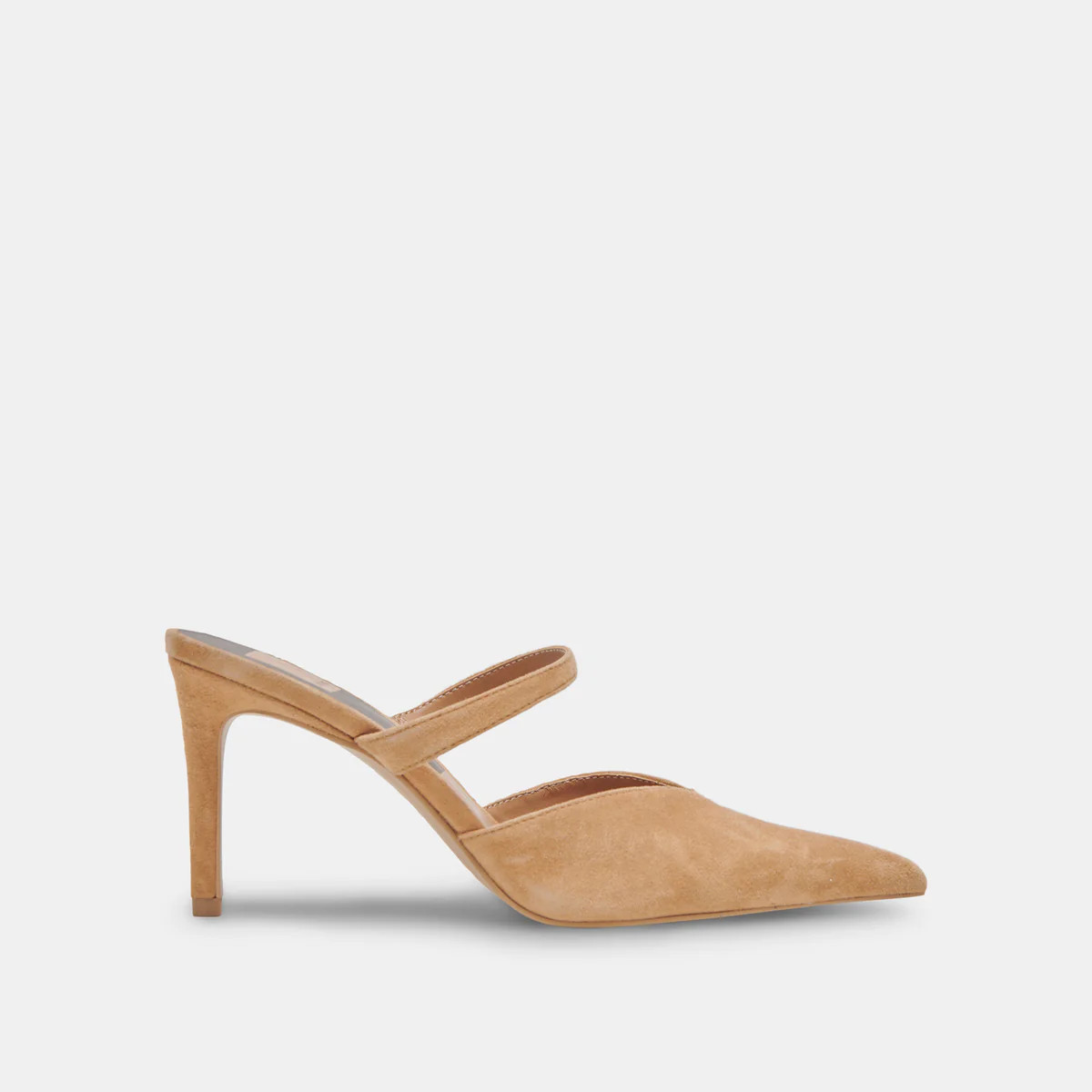 KANIKA HEELS TAN SUEDE | DolceVita.com