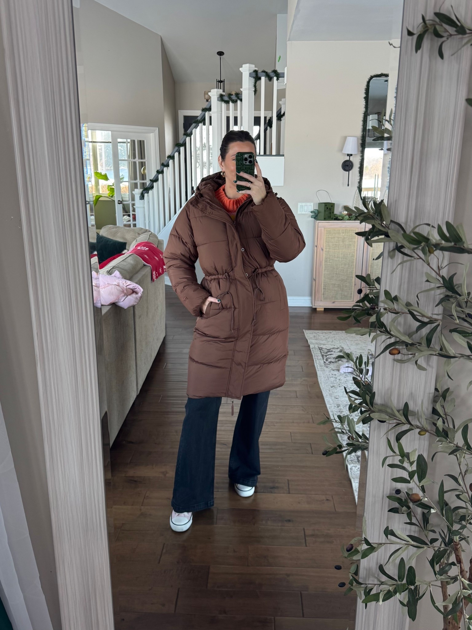 Fabletics coat
Also comes in black
Wearing a medium