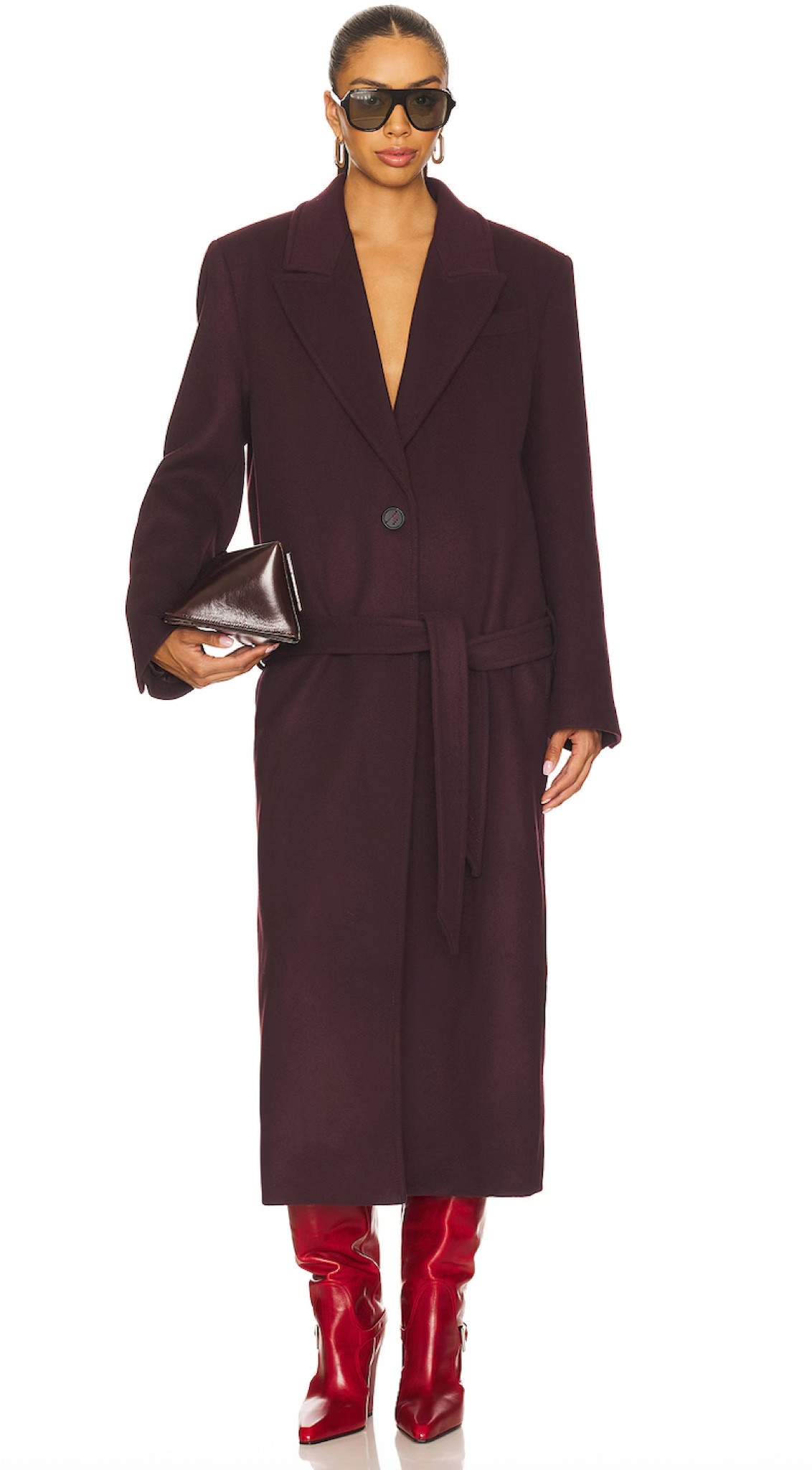 Outerwear Season is here and this is a perfect addition to your wardrobe the Long Coat! Front button closure
Light padding at shoulders, Side seam pockets, Optional belt,Buttoned cuffs, Brushed twill fabric...Perfect to dress up or down.

#LTKStyleTip