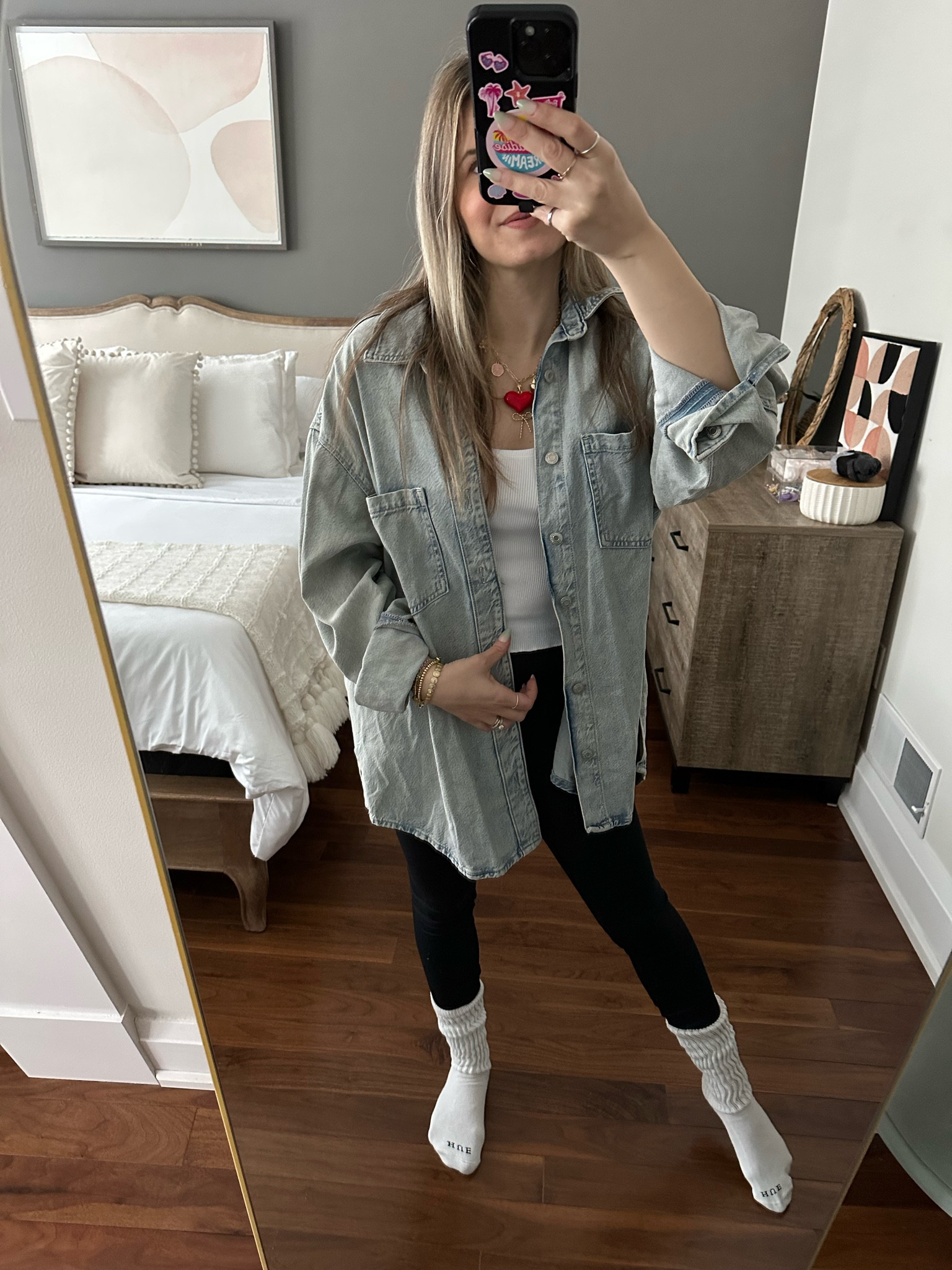 Size small in oversized denim 

#LTKFashionMonth #LTKcanada #LTKstyletip